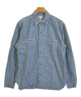 BUZZ RICKSON'S（バズリクソンズ）カジュアルシャツ 青 サイズ:17-17 1/2(XXL位) メンズ/2200697838032
