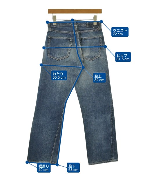 BUZZ RICKSON'S（バズリクソンズ）デニムパンツ 紺 サイズ:-(M位) メンズ/2200645049015