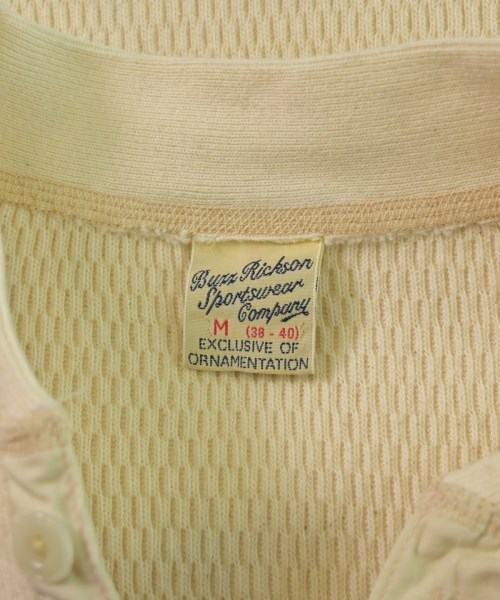 BUZZ RICKSON'S（バズリクソンズ）Tシャツ・カットソー 白 サイズ:M メンズ/2200649508037
