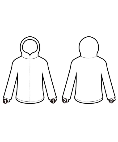 BUZZ RICKSON'S（バズリクソンズ）パーカー オレンジ サイズ:S レディース/2200663147014