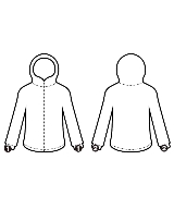 BUZZ RICKSON'S（バズリクソンズ）パーカー オレンジ サイズ:S レディース/2200663147014