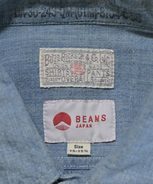 BUZZ RICKSON'S（バズリクソンズ）カジュアルシャツ 青 サイズ:15-15 1/2(SM位) メンズ/2200664222123