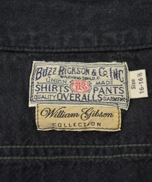 BUZZ RICKSON'S（バズリクソンズ）カジュアルシャツ 黒 サイズ:16-16 1/2(L-XL位) メンズ/2200724447053