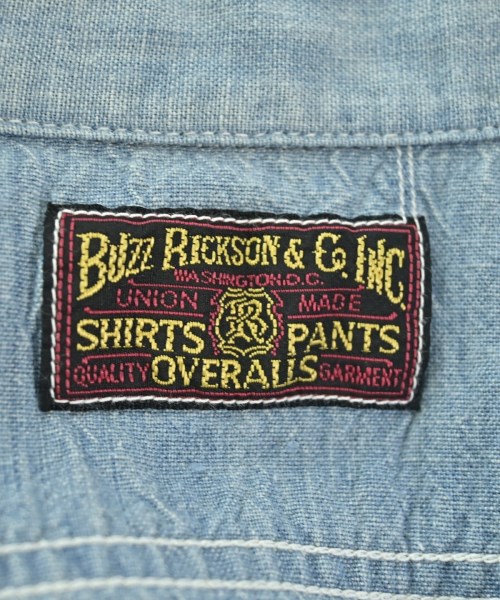 BUZZ RICKSON'S（バズリクソンズ）カジュアルシャツ 青 サイズ:-(M位) メンズ/2200727590077