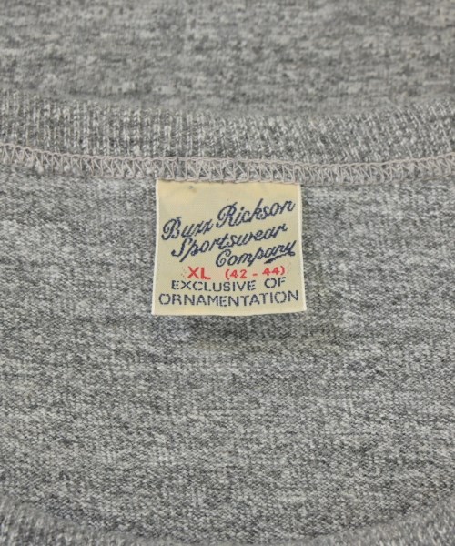 BUZZ RICKSON'S（バズリクソンズ）Tシャツ・カットソー グレー サイズ:XL メンズ/2200692585061