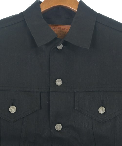 JOE McCOY'S（ジョーマッコイズ）デニムジャケット 黒 サイズ:38(S位) メンズ/2200653105017