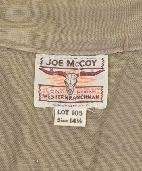 JOE McCOY'S（ジョーマッコイズ）カジュアルシャツ ベージュ サイズ:14 1/2(XS位) メンズ/2200729202244