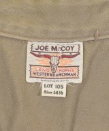 JOE McCOY'S（ジョーマッコイズ）カジュアルシャツ ベージュ サイズ:14 1/2(XS位) メンズ/2200729202244