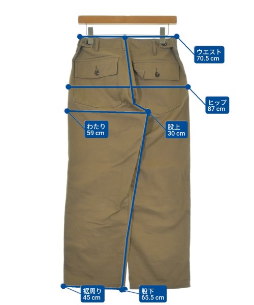 WAREHOUSE（ウエアハウス）その他 茶 サイズ:29(S位) メンズ/2200636802032