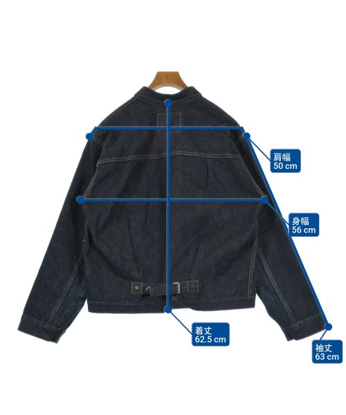 WAREHOUSE（ウエアハウス）デニムジャケット 紺 サイズ:40(L位) メンズ/2200626011017