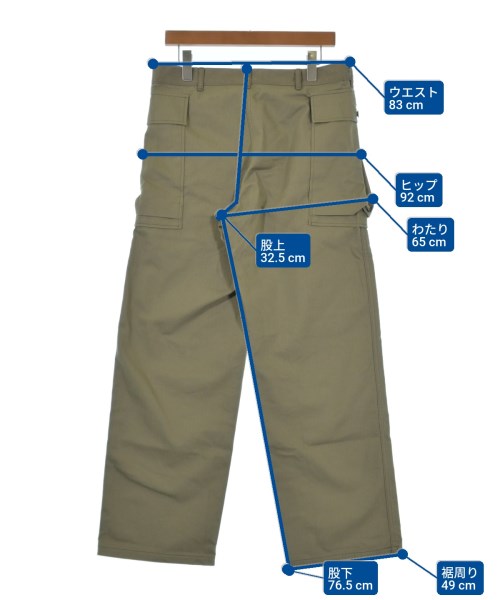 WAREHOUSE（ウエアハウス）カーゴパンツ カーキ サイズ:32(L位) メンズ/2200626011413