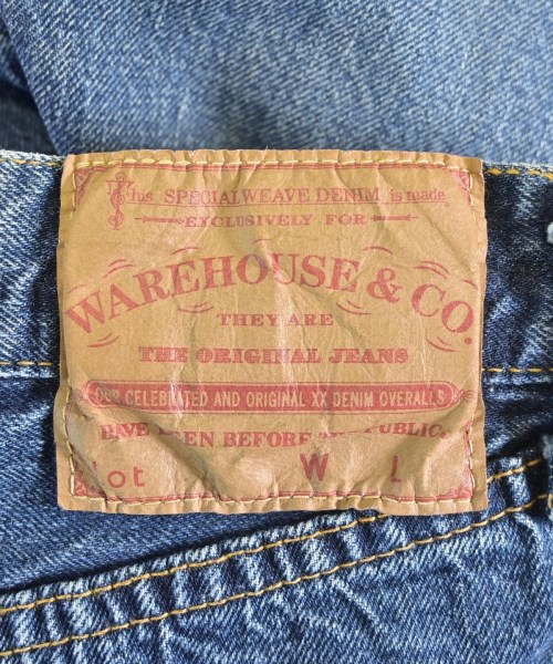 WAREHOUSE（ウエアハウス）デニムパンツ 青 サイズ:32(L位) メンズ/2200642257024