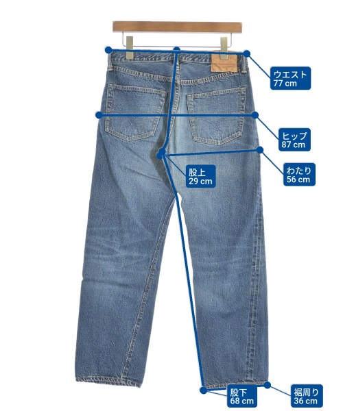 WAREHOUSE（ウエアハウス）デニムパンツ 青 サイズ:32(L位) メンズ/2200642257024