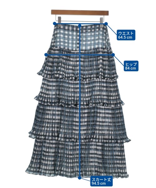 WAREHOUSE（ウエアハウス）ロング・マキシ丈スカート 黒 サイズ:6(S位) レディース/2200644290210