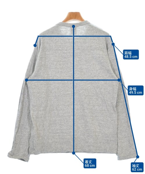 WAREHOUSE（ウエアハウス）Tシャツ・カットソー グレー サイズ:L メンズ/2200621562071