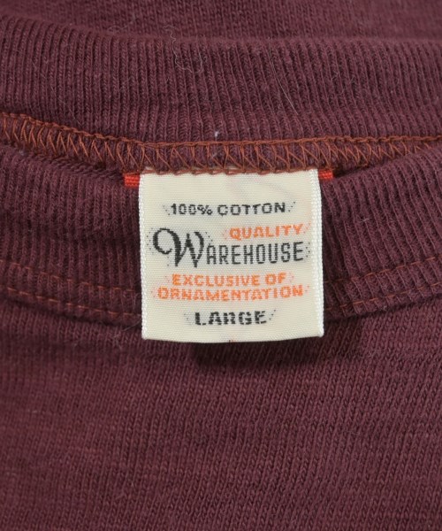 WAREHOUSE（ウエアハウス）Tシャツ・カットソー 赤 サイズ:L メンズ/2200621562088
