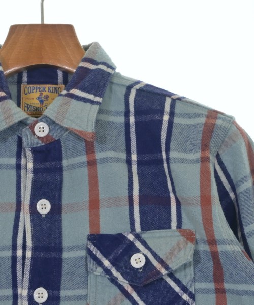 WAREHOUSE（ウエアハウス）カジュアルシャツ 青 サイズ:36(S位) メンズ/2200611780034