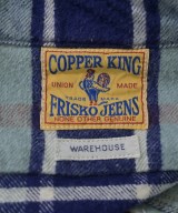 WAREHOUSE（ウエアハウス）カジュアルシャツ 青 サイズ:36(S位) メンズ/2200611780034