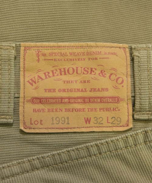 WAREHOUSE（ウエアハウス）その他 カーキ サイズ:32(L位) メンズ/2200628444042