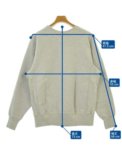 WAREHOUSE（ウエアハウス）スウェット グレー サイズ:M メンズ/2200676368116