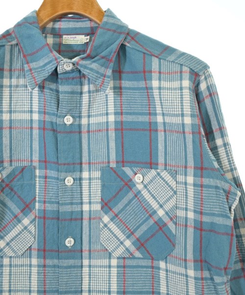 WAREHOUSE（ウエアハウス）カジュアルシャツ 青 サイズ:38(M位) メンズ/2200661578063