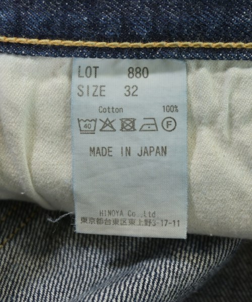 WAREHOUSE（ウエアハウス）デニムパンツ 紺 サイズ:32(L位) メンズ/2200706376029