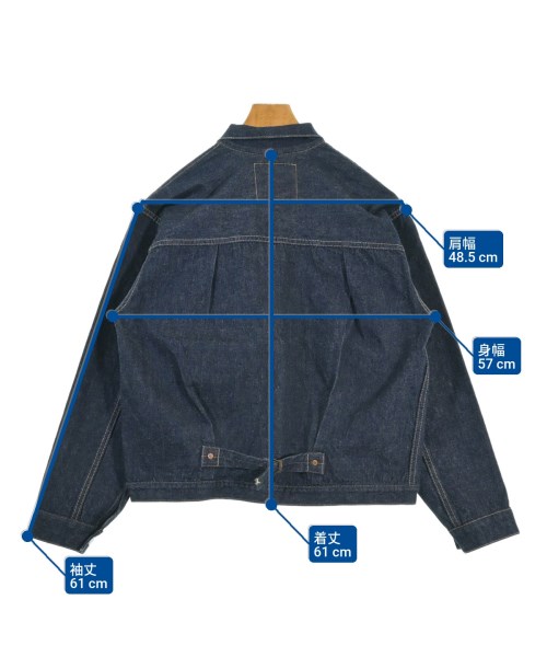 WAREHOUSE（ウエアハウス）デニムジャケット 紺 サイズ:40(M位) メンズ/2200668457026