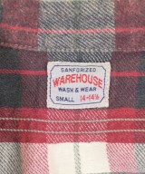 WAREHOUSE（ウエアハウス）カジュアルシャツ 赤 サイズ:14-14 1/2(XS位) メンズ/2200729202329