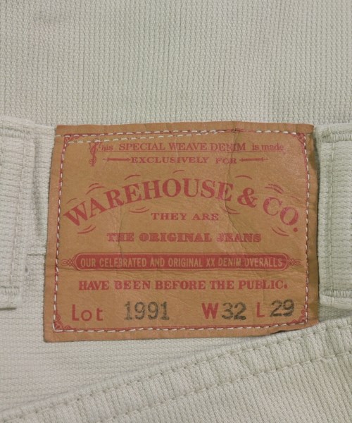WAREHOUSE（ウエアハウス）その他 白 サイズ:32(L位) メンズ/2200733164408