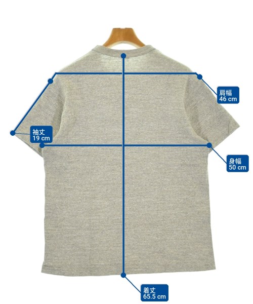 WAREHOUSE（ウエアハウス）Tシャツ・カットソー グレー サイズ:L メンズ/2200723221050