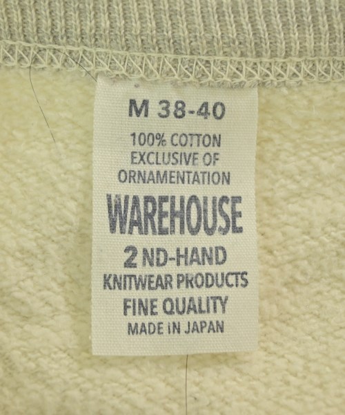 WAREHOUSE（ウエアハウス）スウェット 白 サイズ:M レディース/2200682551014