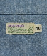 WAREHOUSE（ウエアハウス）カジュアルシャツ 紺 サイズ:40(M位) メンズ/2200683960297