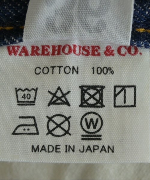 WAREHOUSE（ウエアハウス）デニムパンツ 紺 サイズ:36(XXL位) メンズ/2200685998021