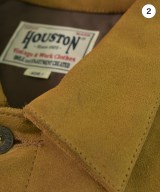 HOUSTON（ヒューストン）ブルゾン カーキ サイズ:40(M位) メンズ/2200641843129