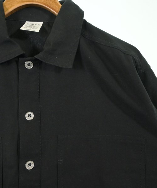 HOUSTON（ヒューストン）カジュアルシャツ 黒 サイズ:L メンズ/2200642423023