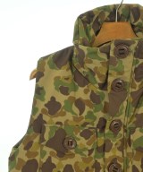 HOUSTON（ヒューストン）ダウンジャケット/ダウンベスト カーキ サイズ:S メンズ/2200629506022