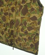 HOUSTON（ヒューストン）ダウンジャケット/ダウンベスト カーキ サイズ:S メンズ/2200629506022