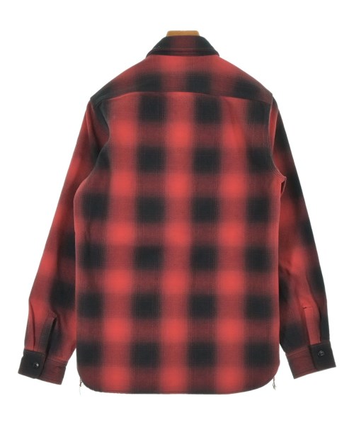 HOUSTON（ヒューストン）カジュアルシャツ 赤 サイズ:M メンズ/2200634251016
