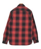 HOUSTON（ヒューストン）カジュアルシャツ 赤 サイズ:M メンズ/2200634251016