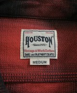 HOUSTON（ヒューストン）カジュアルシャツ 赤 サイズ:M メンズ/2200634251016
