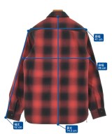 HOUSTON（ヒューストン）カジュアルシャツ 赤 サイズ:M メンズ/2200634251016