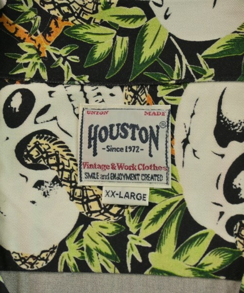 HOUSTON（ヒューストン）カジュアルシャツ 黒 サイズ:XXL メンズ/2200610654053
