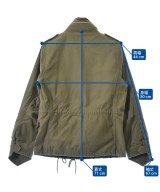 HOUSTON（ヒューストン）ミリタリーブルゾン カーキ サイズ:-(M位) メンズ/2200610378089