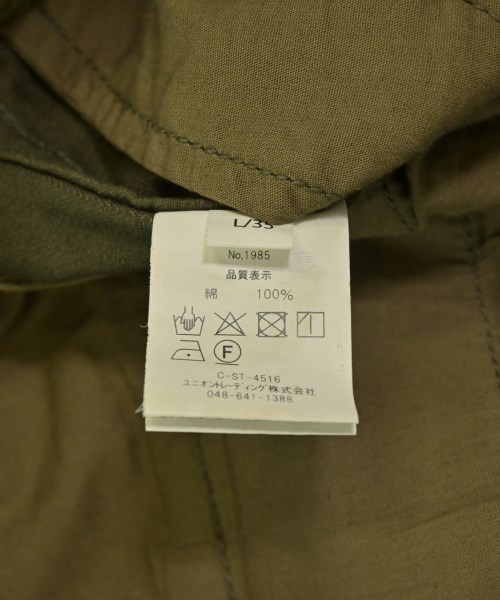 HOUSTON（ヒューストン）カーゴパンツ カーキ サイズ:35(XL位) メンズ/2200680963239