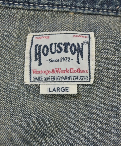 HOUSTON（ヒューストン）カジュアルシャツ 紺 サイズ:L メンズ/2200689336065