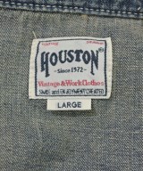 HOUSTON（ヒューストン）カジュアルシャツ 紺 サイズ:L メンズ/2200689336065
