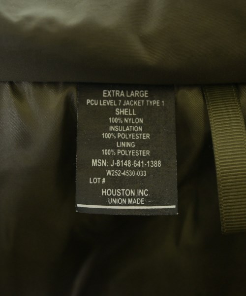 HOUSTON（ヒューストン）その他 カーキ サイズ:XL メンズ/2200647627013