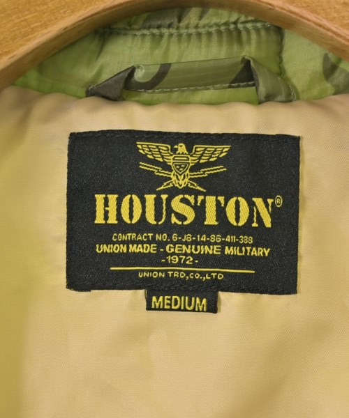 HOUSTON（ヒューストン）ミリタリーブルゾン 緑 サイズ:M メンズ/2200686098386