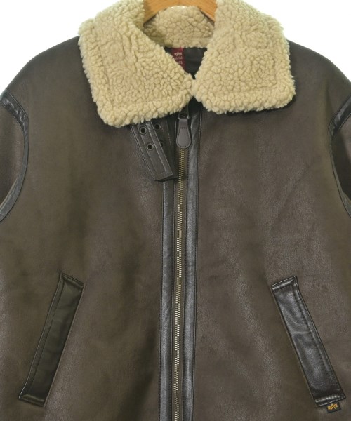 ALPHA（アルファ）ブルゾン 茶 サイズ:M メンズ/2200617653011