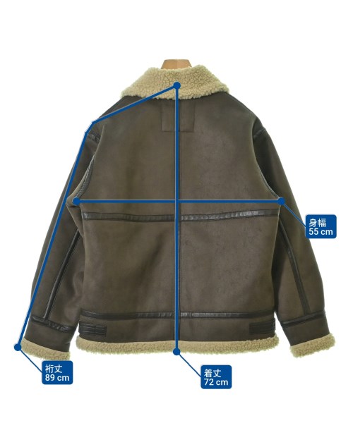 ALPHA（アルファ）ブルゾン 茶 サイズ:M メンズ/2200617653011